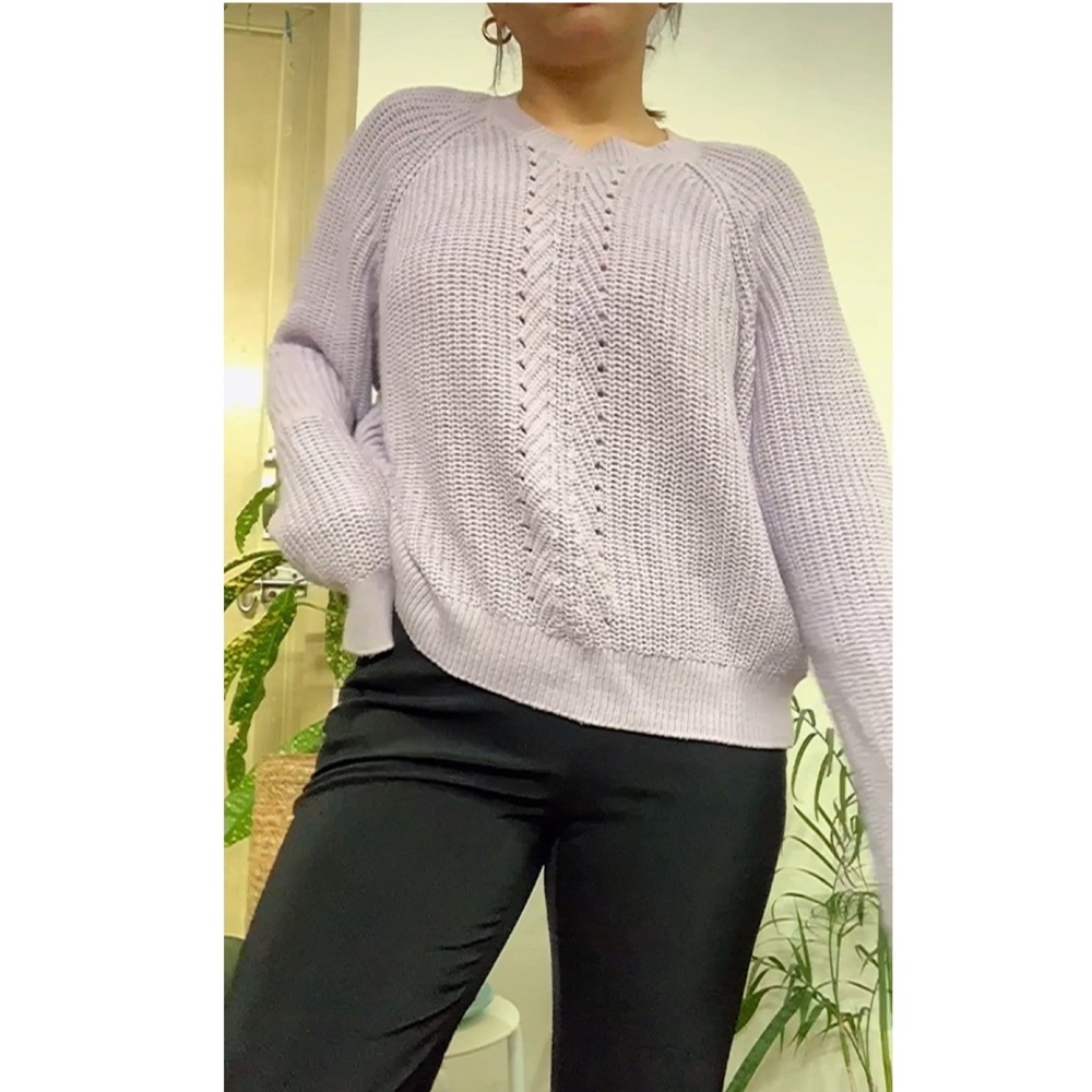 Topshop Lilac Sweater - Picture 4 of 6